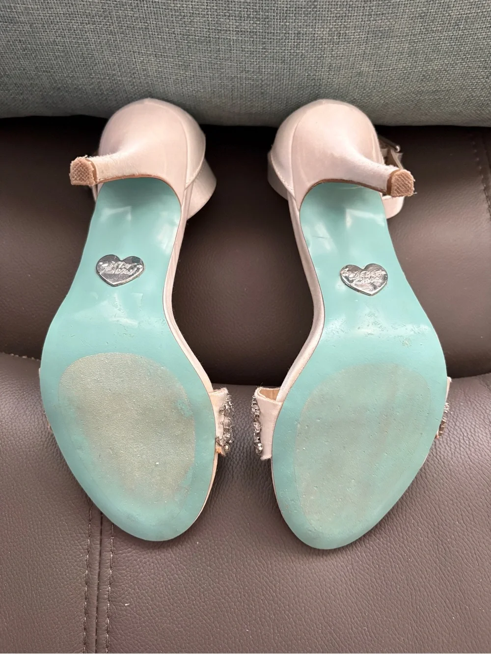Betsey Johnson satin ivory